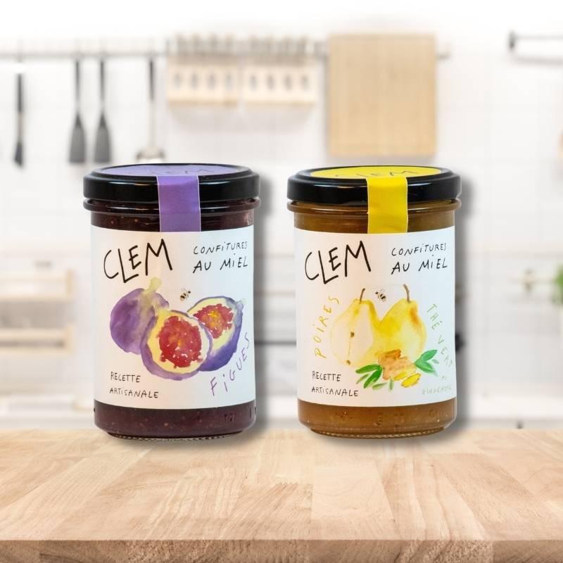 Confitures au miel  Confiture Clem : Les confitures sans sucre